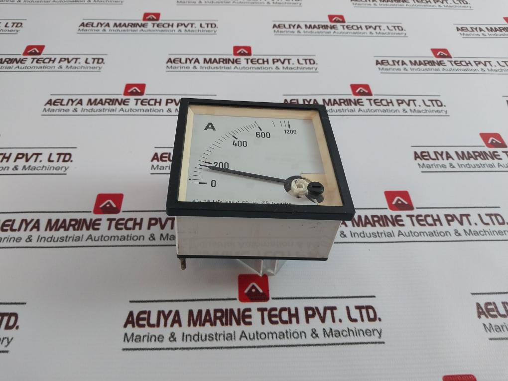 Electrovision Cp-96 Analog Ammeter 0 – 600/1200 A