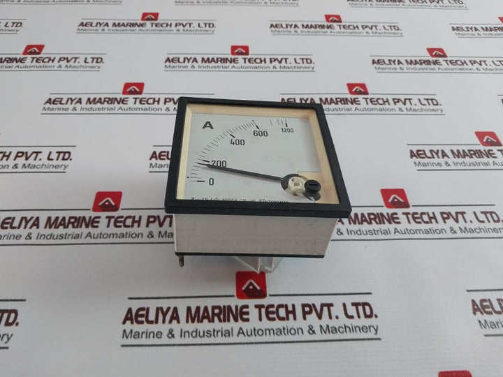 Electrovision Cp-96 Analog Ammeter 0 – 600/1200 A