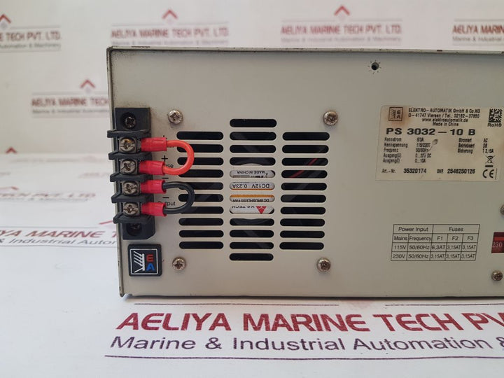 Elektro-automatik Ps 3032-10 B Laboratory Power Supply