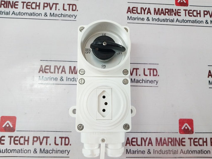Eletronaval En-106 Rotary Socket Switch Replace Valve 10A 250V