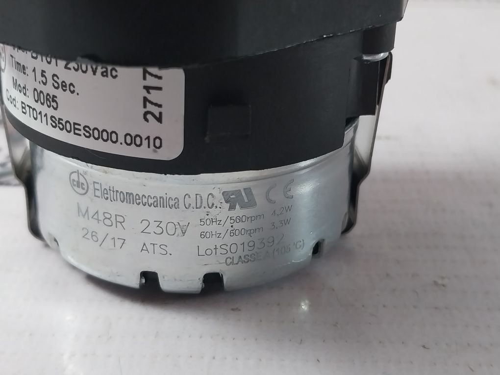 Elettromeccanica Cdc Bt01 Gear Motor 230V Ac