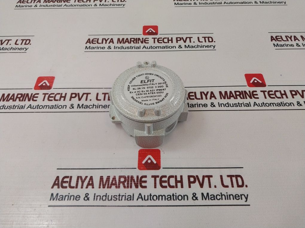 Elfit Sl.26.1N Aluminium Junction Box