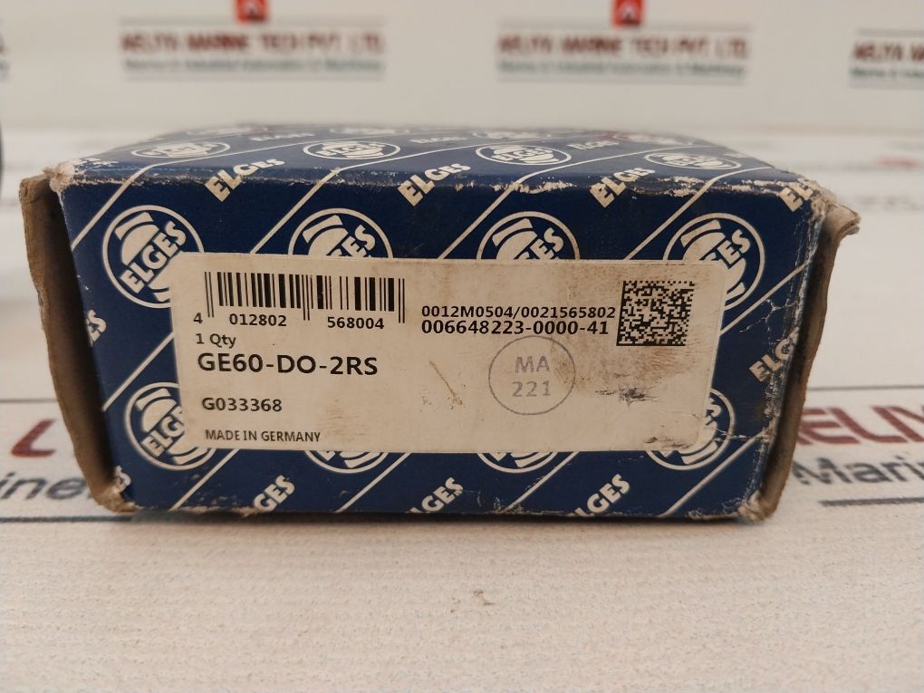 Elges Ge60-do-2Rs Spherical Plain Bearings