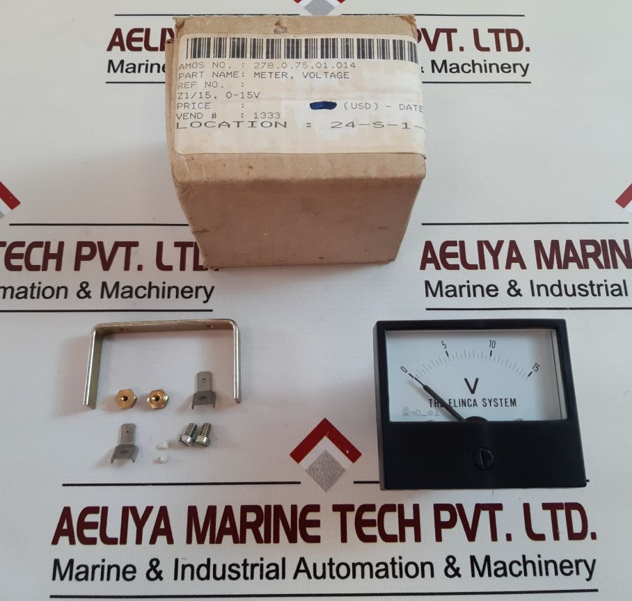 Elinca 0-15V Meter
