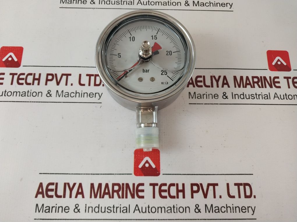 Elite En 837-1 Gauge 0-25 Bar 100Mm