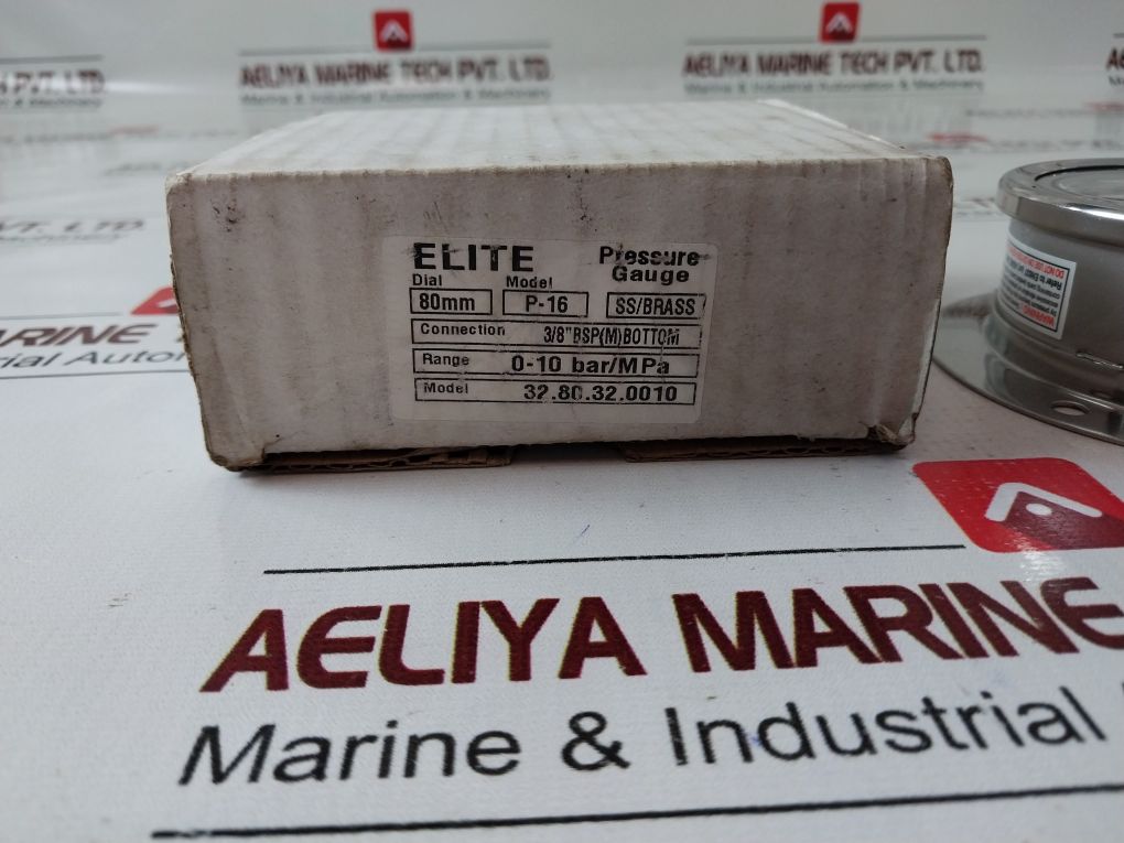 Elite P-16 Pressure Gauge