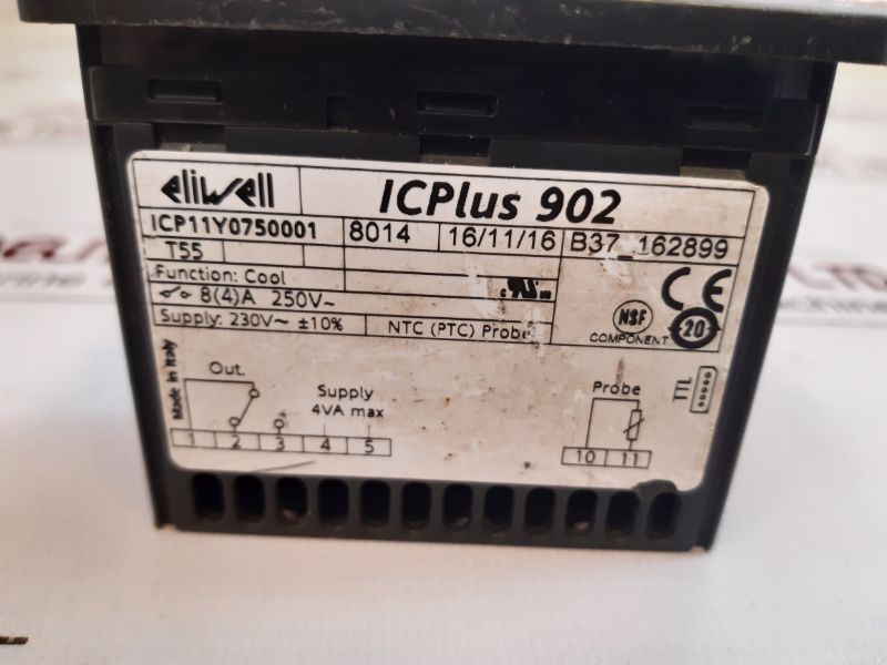 Eliwell Icplus 902 Temperature Controller Icp11Y0750001
