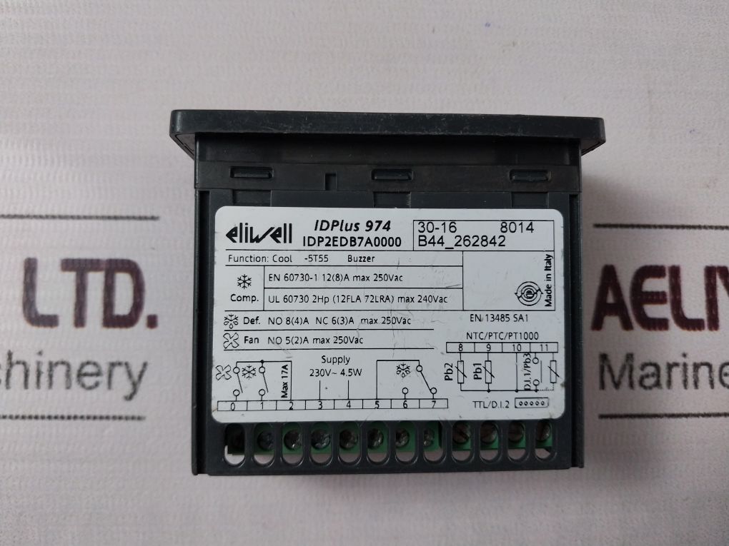 Eliwell Id Plus 974 Controller 230V For Digital Control Thermostat
