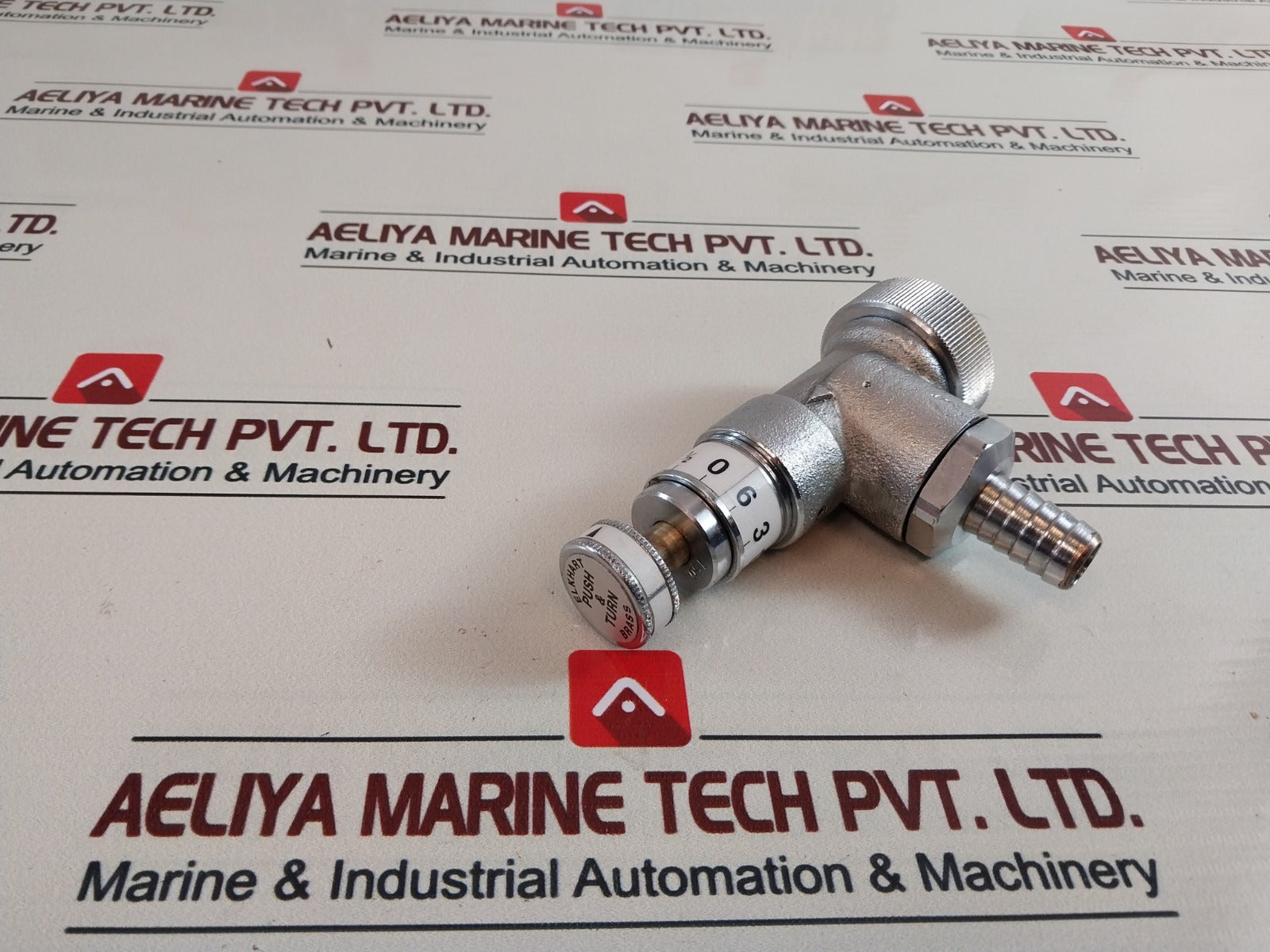 Elkhart Push & Turn Brass 150