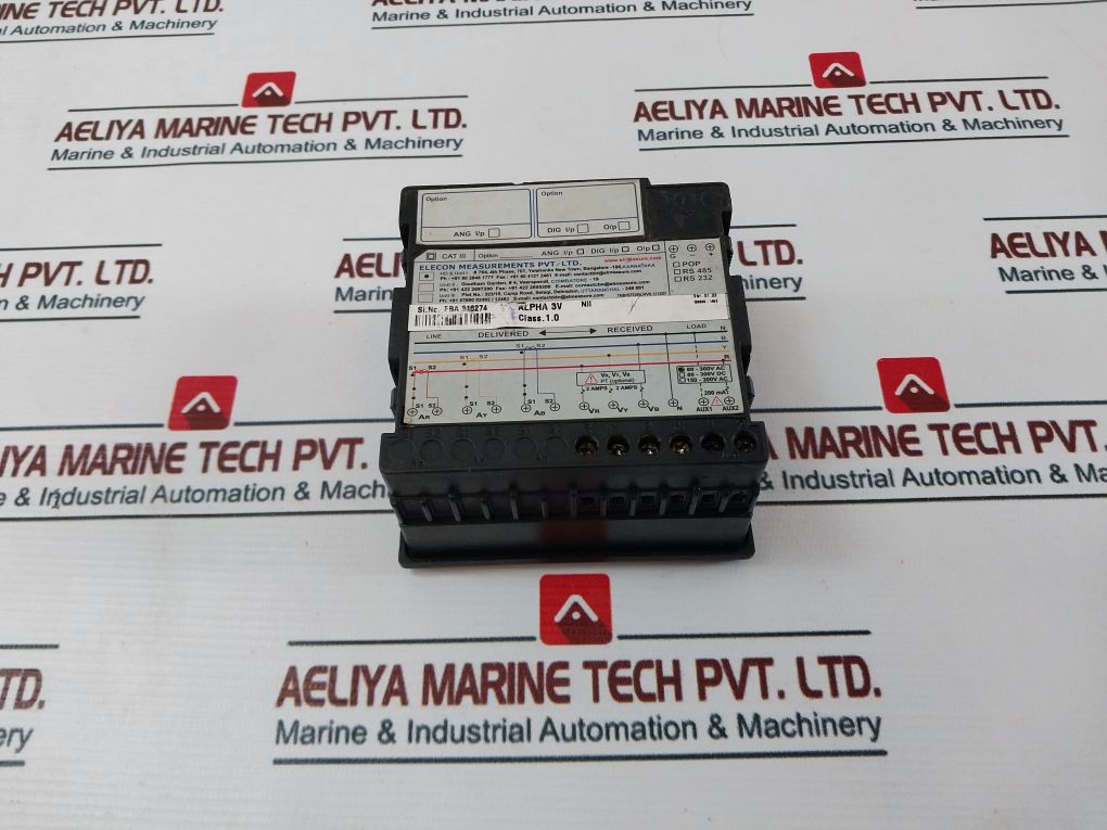Elmeasure Alpha 3V 3-phase Voltmeter