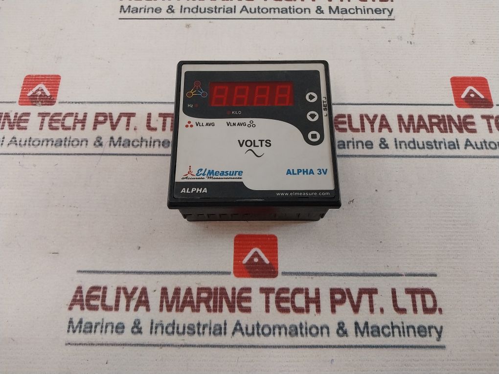 Elmeasure Alpha 3V Volt Meter 80-300V Ac