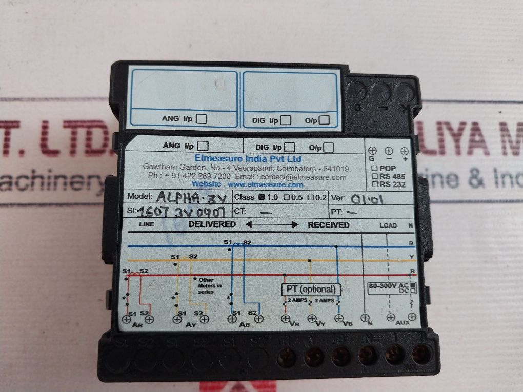 Elmeasure Alpha 3V Volt Meter 