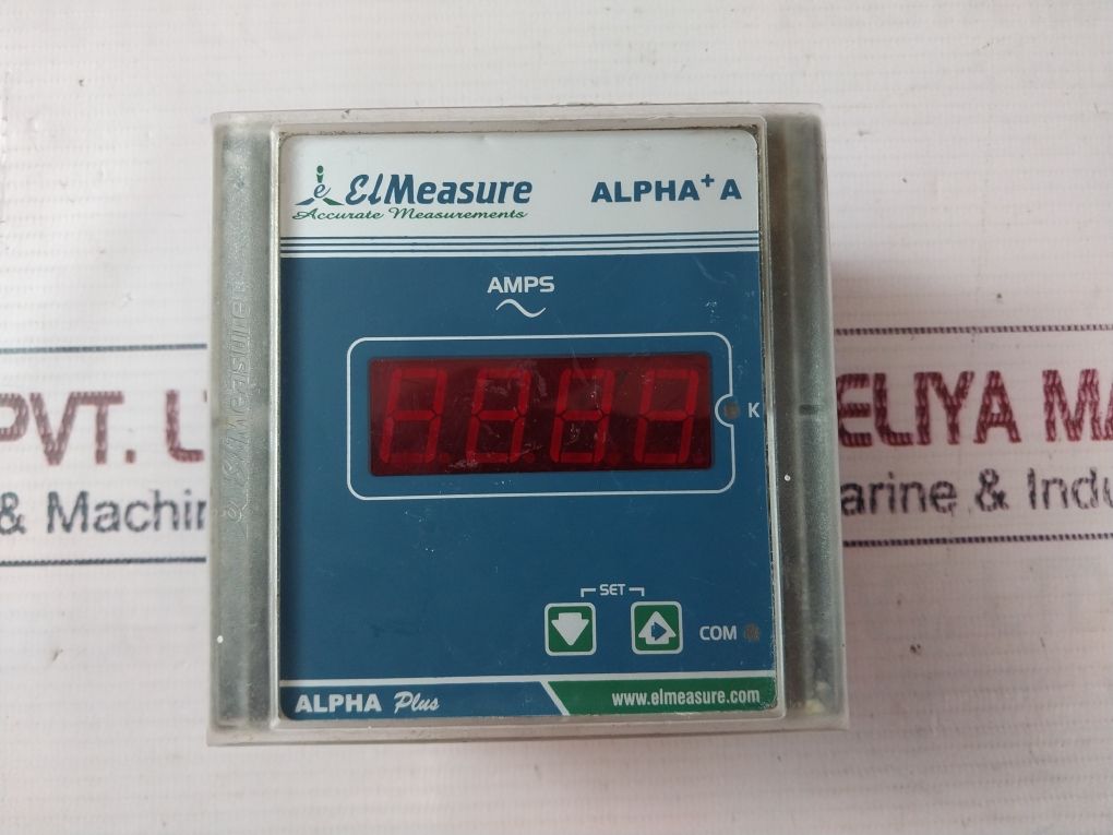 Elmeasure Alpha + A Digital Ampere Meter And Voltmeter