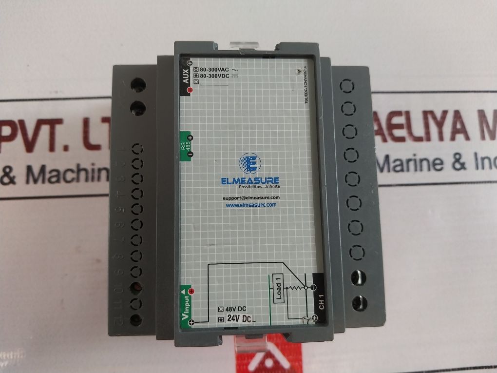 Elmeasure Edc 1100 Dc Energy Meter 24-48Vdc