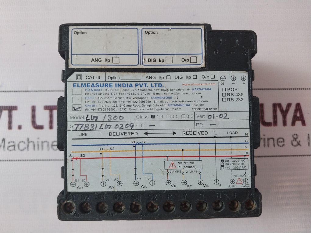 Elmeasure Lg 1300 Digital Meter