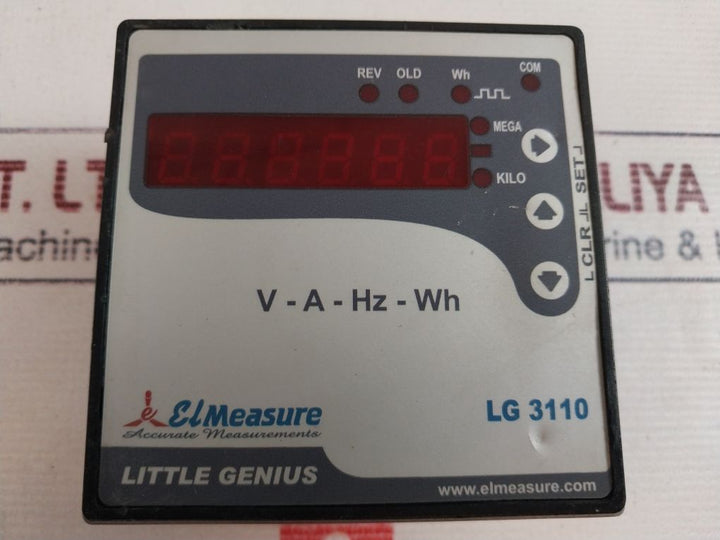 Elmeasure Lg 3110 Meter 80-300V Ac
