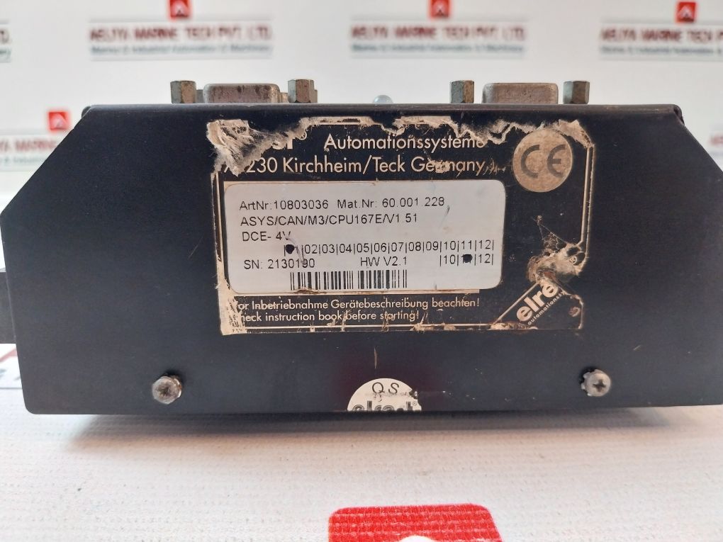 Elrest 10803036 Motor Controller 60.001.228