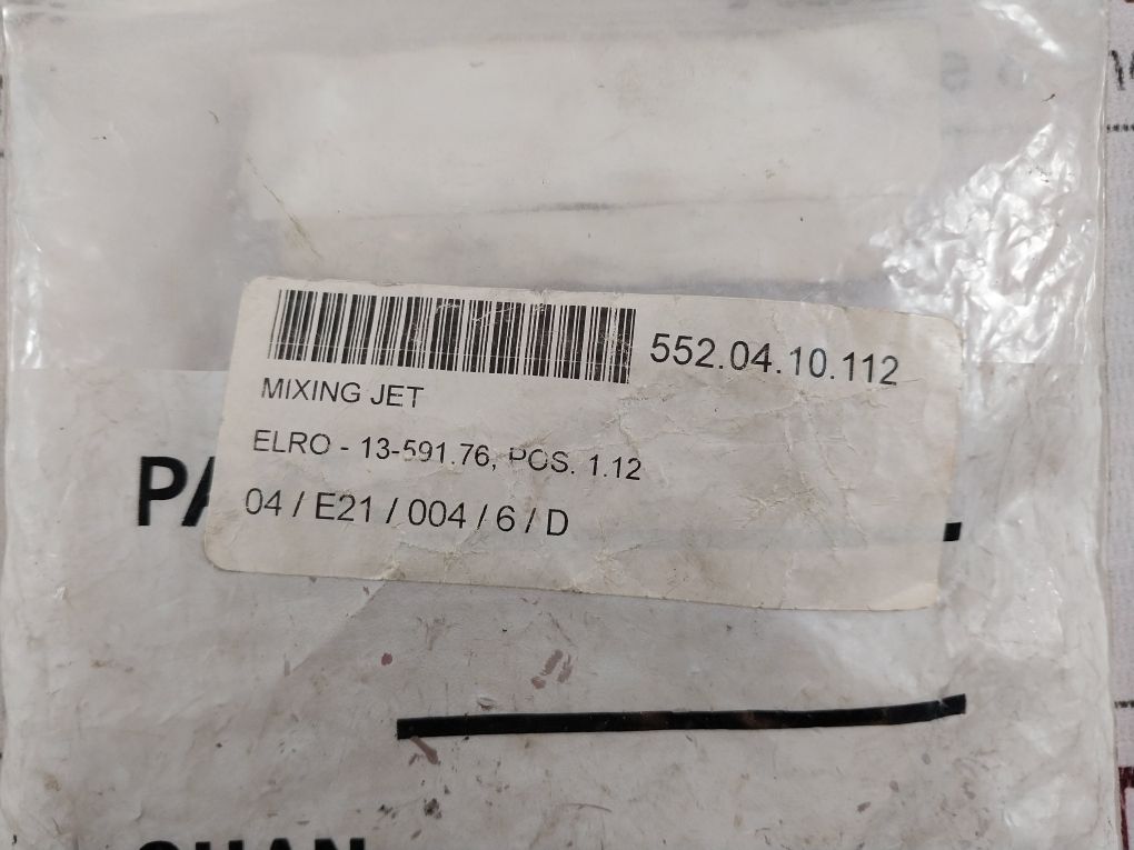 Lot Of 4X Elro 13-591.76 Mixing Jet 552.04.10.112 For Plumbing And Heating Systems
