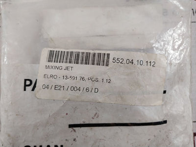 Lot Of 4X Elro 13-591.76 Mixing Jet 552.04.10.112 For Plumbing And Heating Systems