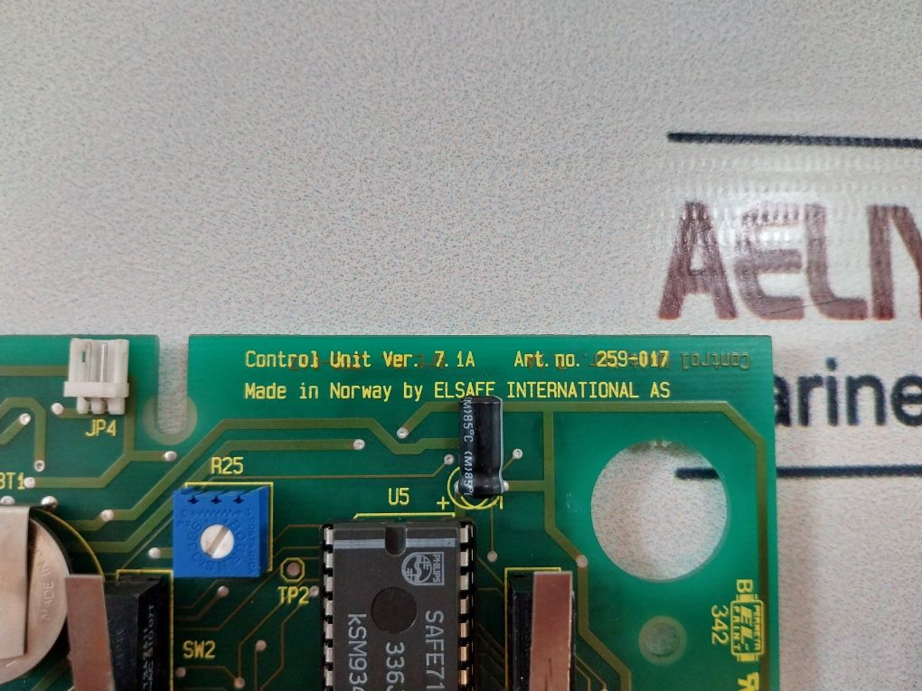 Elsafe 259-017 Control Unit