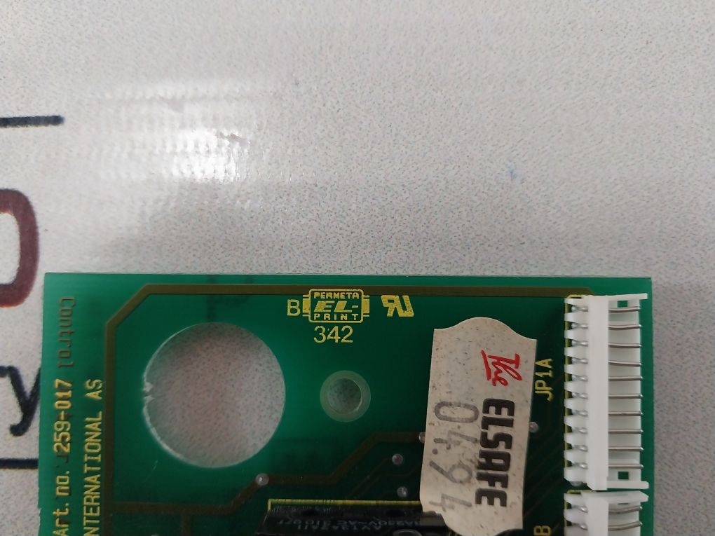 Elsafe 259-017 Control Unit Ver.7.1A 