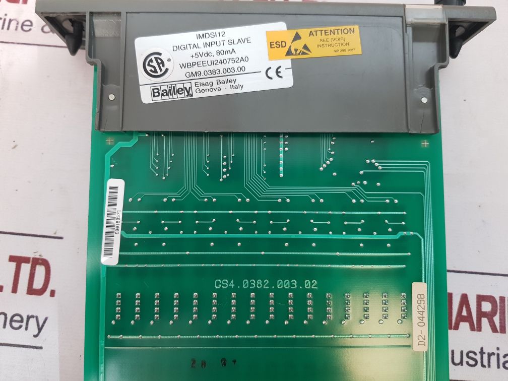 Elsag Bailey Imdsi12 Digital Input Slave