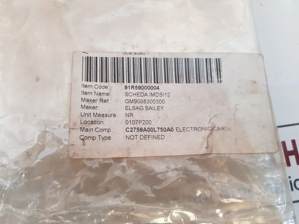 Elsag Bailey Imdsi12 Digital Input Slave