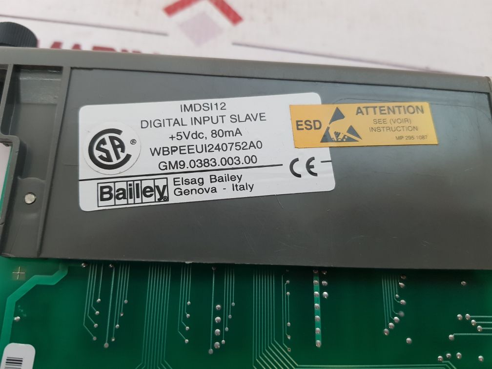 Elsag Bailey Imdsi12 Digital Input Slave