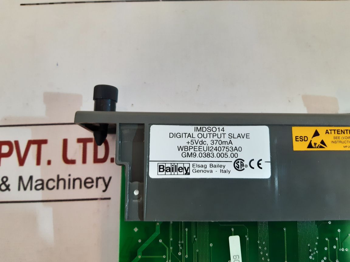Elsag bailey imdso14 digital output module