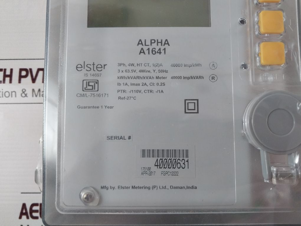 Elster Alpha A1641 Meter