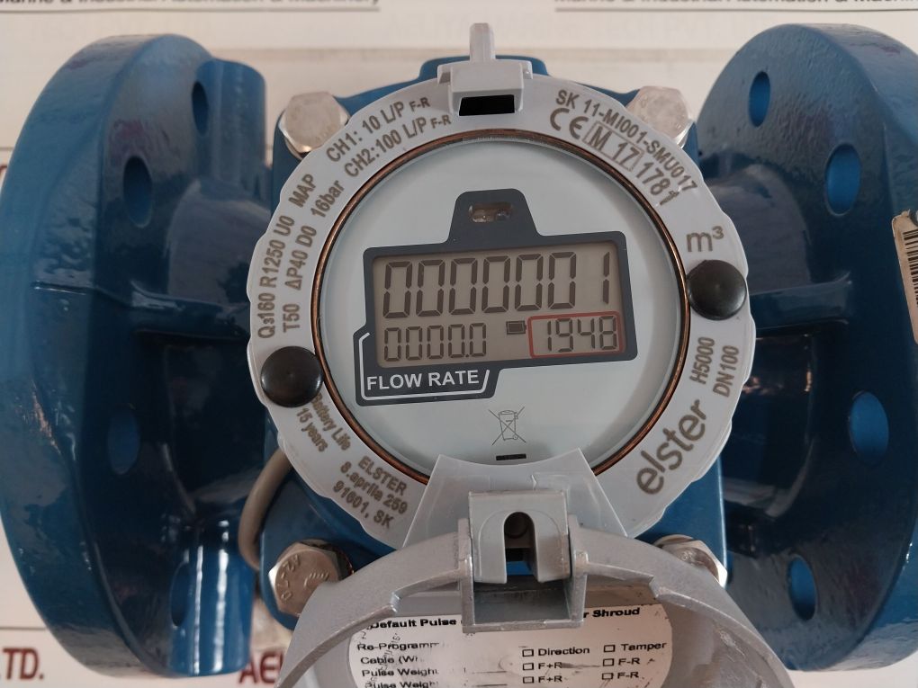 Elster / Honeywell watermeter V110 - Vewi Techniek B.V Elster / Honeywell watermeter V110 - Vewi Techniek B.V