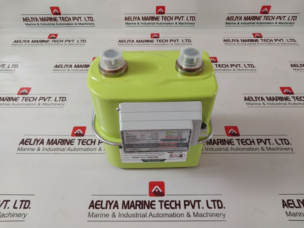 Elster Honeywell Bk-g1.6 Diaphragm Gas Meter Class 1.5