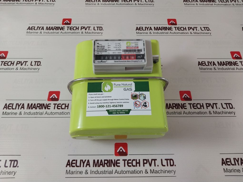 Elster Honeywell Bk-g1.6 Diaphragm Gas Meter Class 1.5