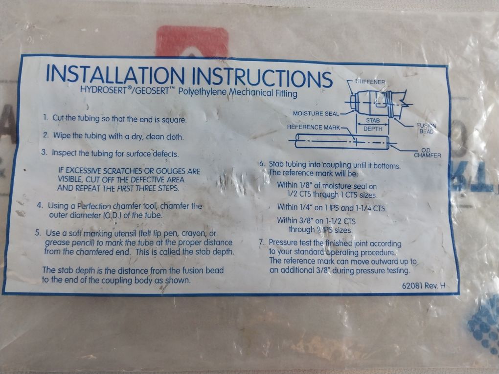 Elster Pe3408/4710 Cee Mechanical Coupling