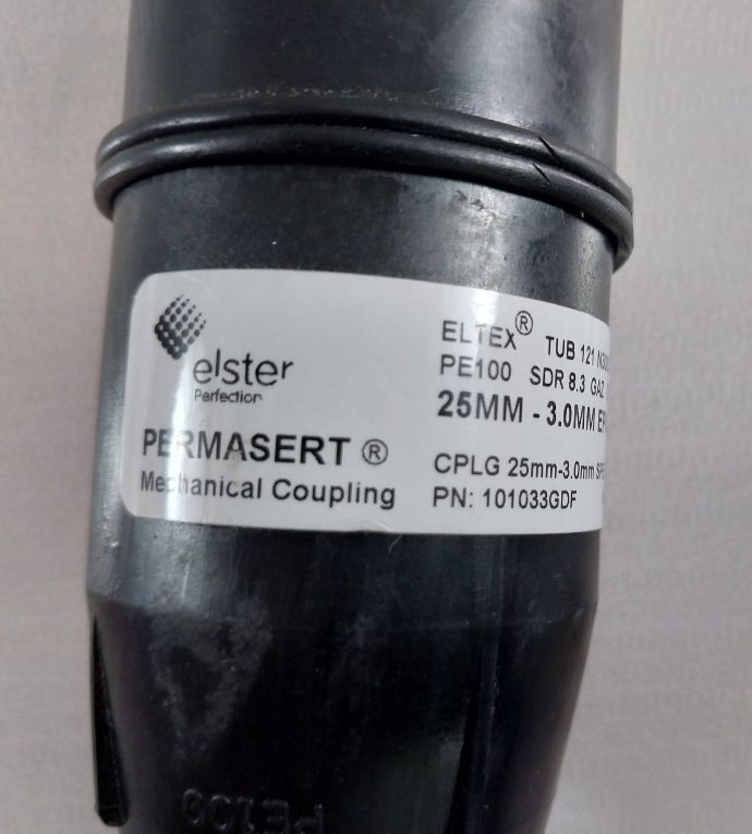 Elster Permasert Tub 121 N3000 Mechanical Coupling 101033Gdf