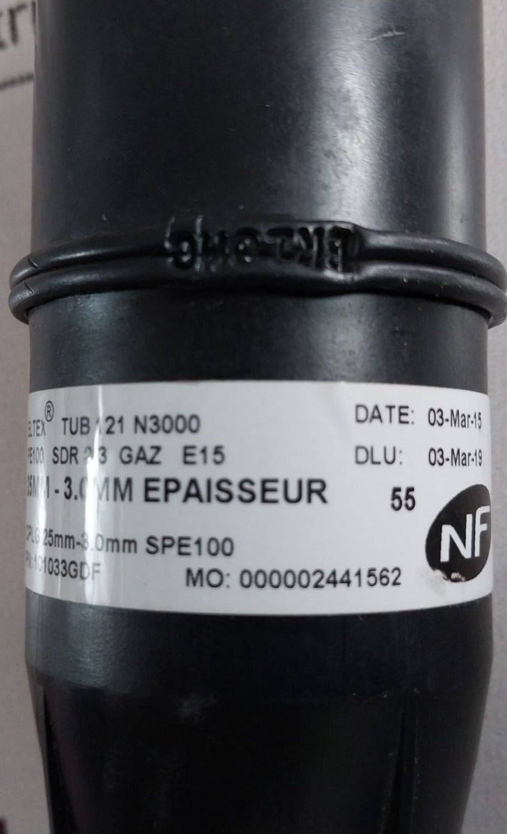 Elster Permasert Tub 121 N3000 Mechanical Coupling 101033Gdf