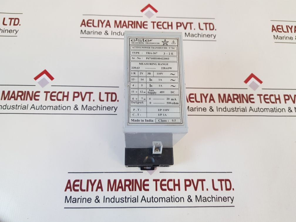 Elster Tra-267 Measuring Transducer