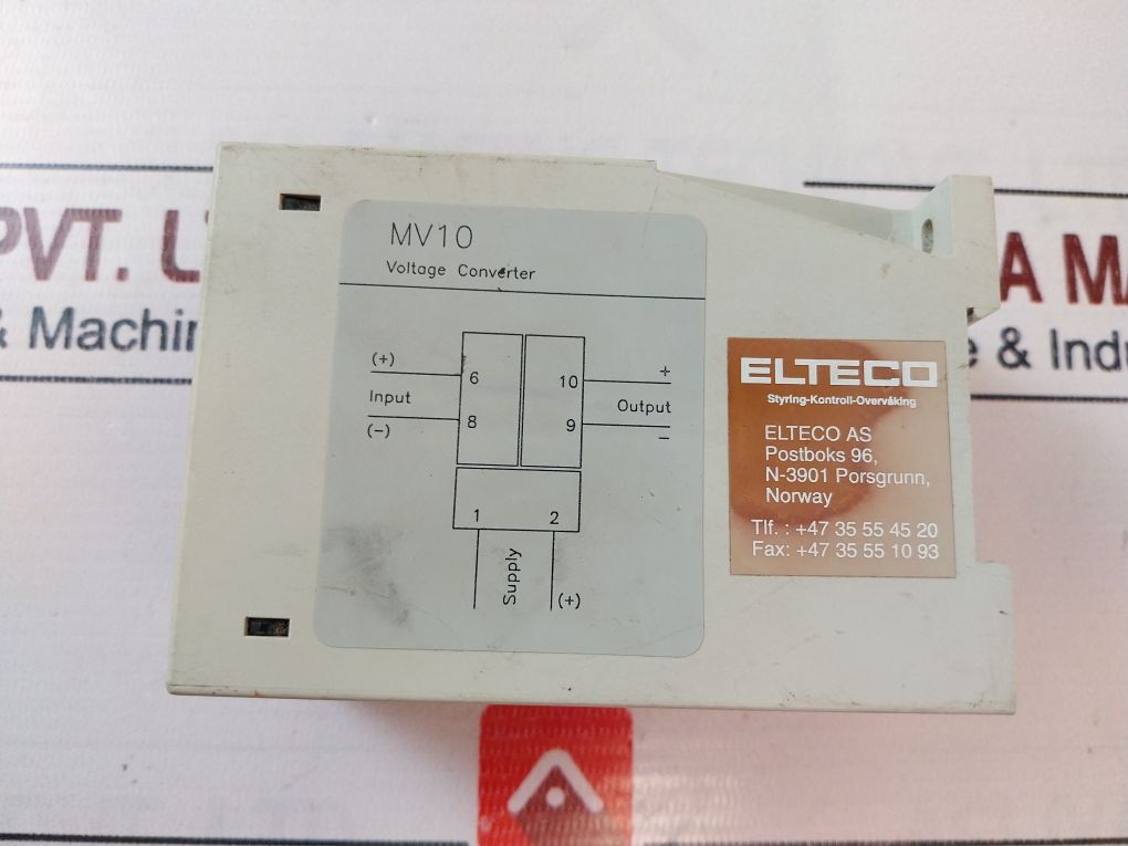Elteco As C-mac Mv10-230-x41D-2 Voltage Converter 230Vac 50/60Hz 2.5Va