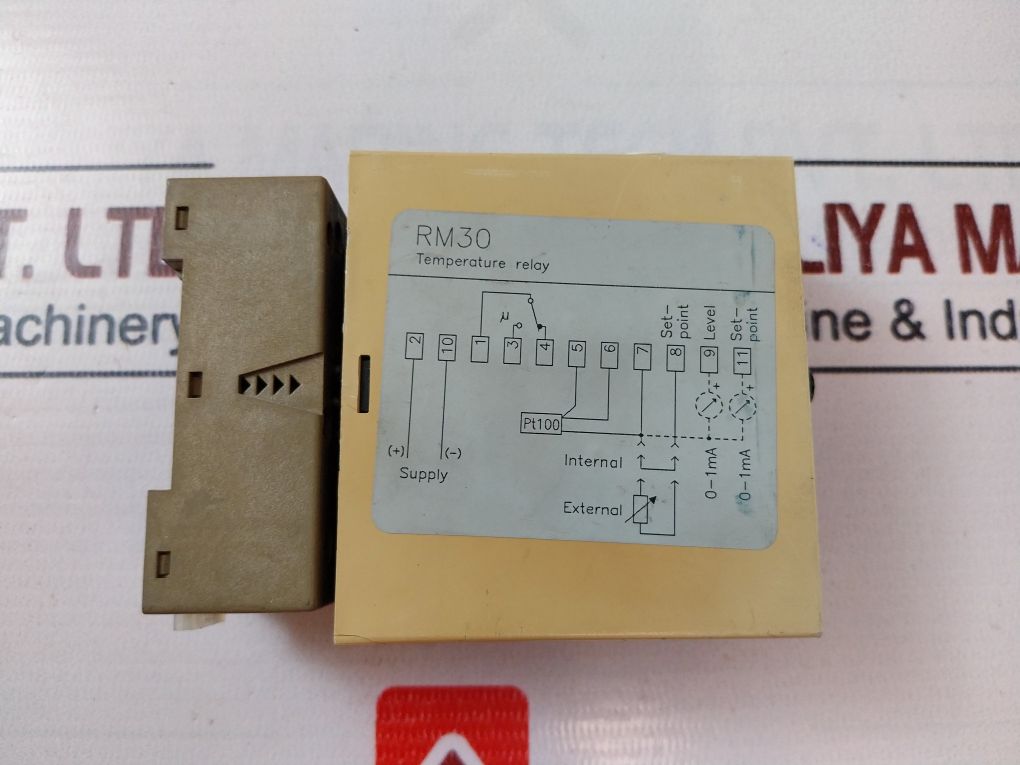 Elteco Rm30-1-1-230 Temperature Relay 230Vac 50/60Hz 2.5Va