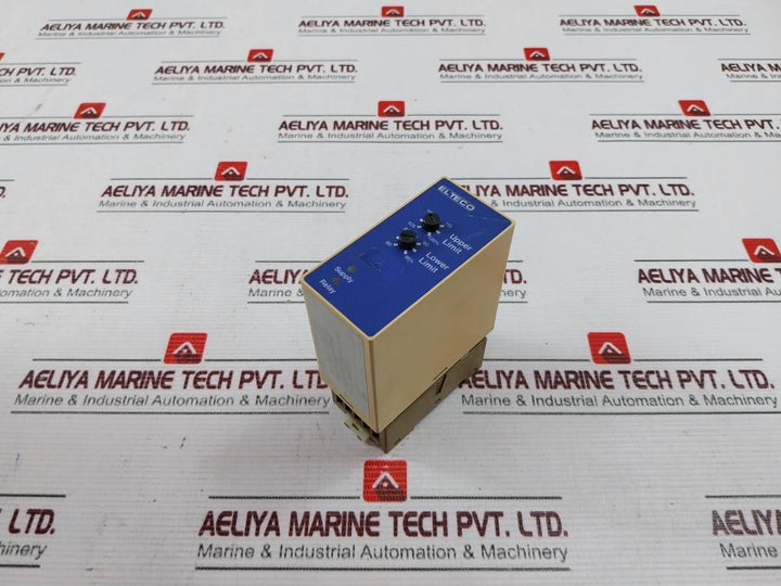 Elteco Rp10-1-1-230 Voltage Monitoring Relay With Base 1 Pole 8A/250Vac 