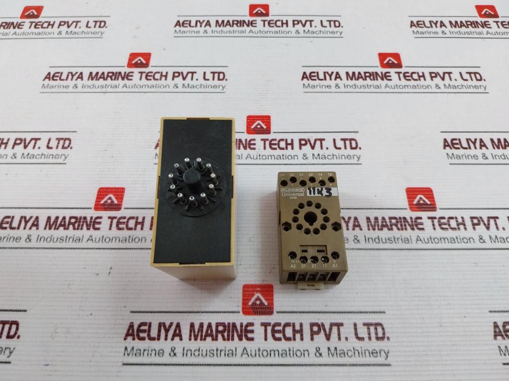 Elteco Rp10-1-1-230 Voltage Monitoring Relay With Base 1 Pole 8A/250Vac 