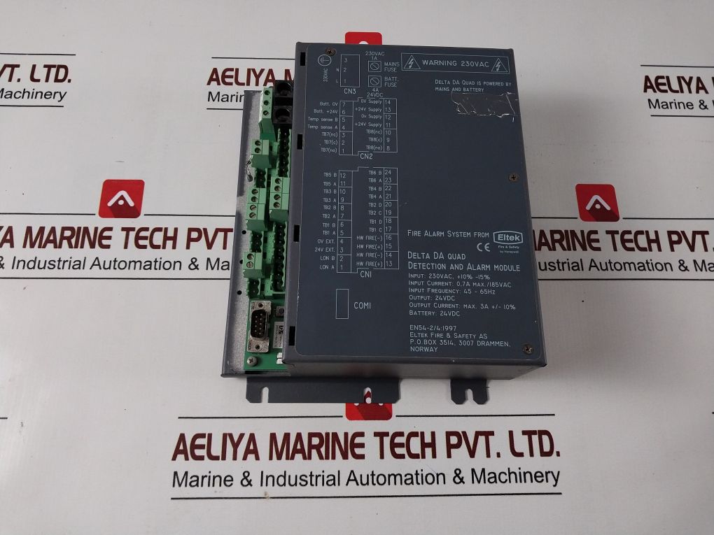 Eltek 251800.21 Delta Da Quad Marine M/Ebus Detection And Alarm Module