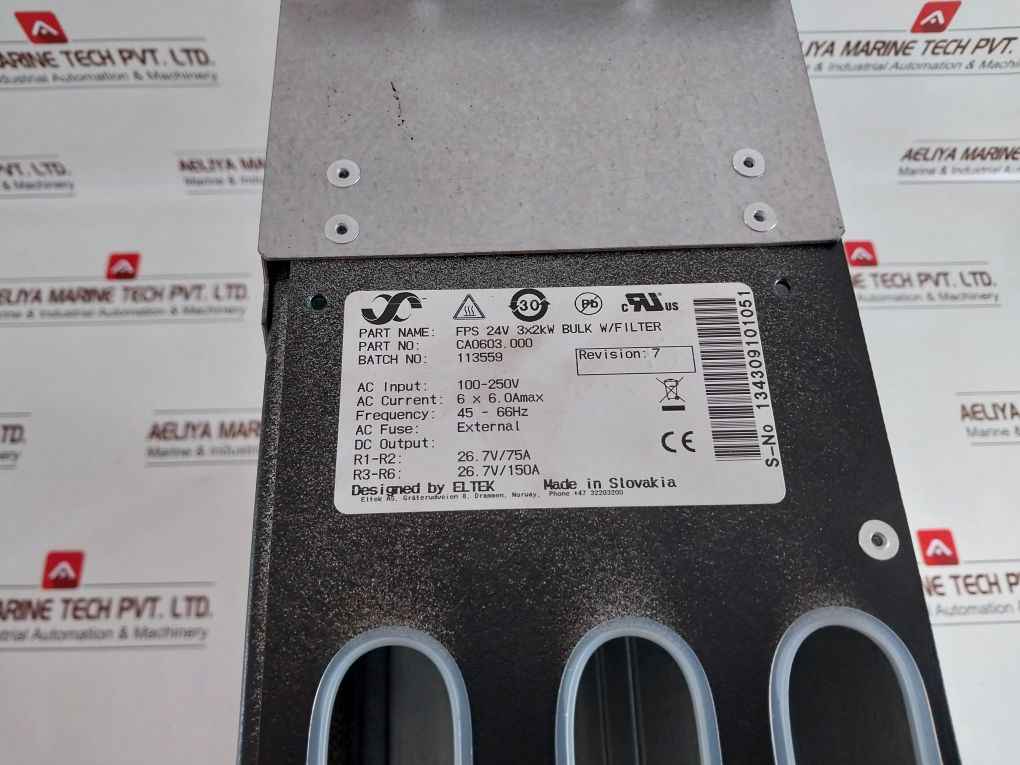 Eltek CA0603.000 Power Supply 100-250v 45-66hz