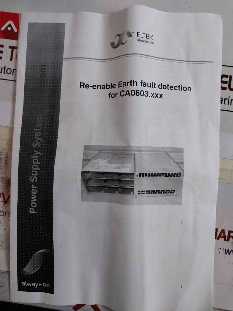Eltek CA0603.000 Power Supply 100-250v 45-66hz