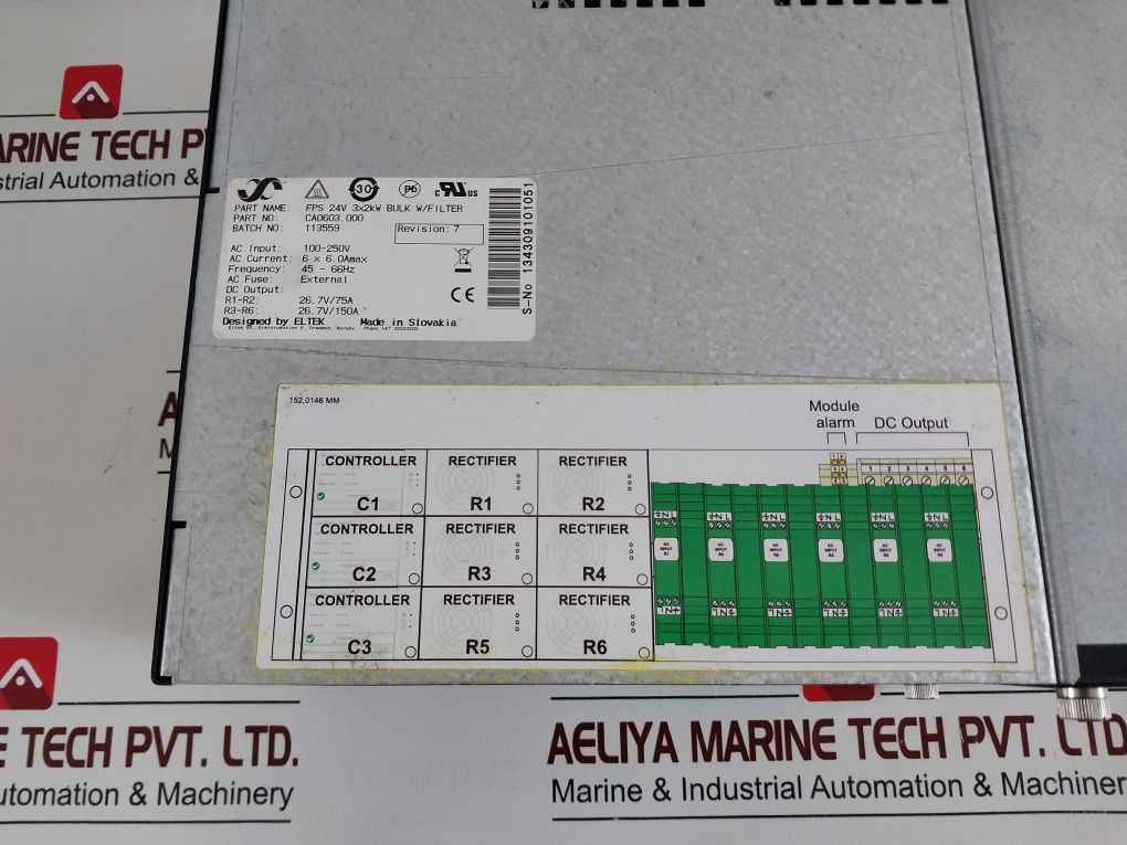 Eltek CA0603.000 Power Supply 100-250v 45-66hz