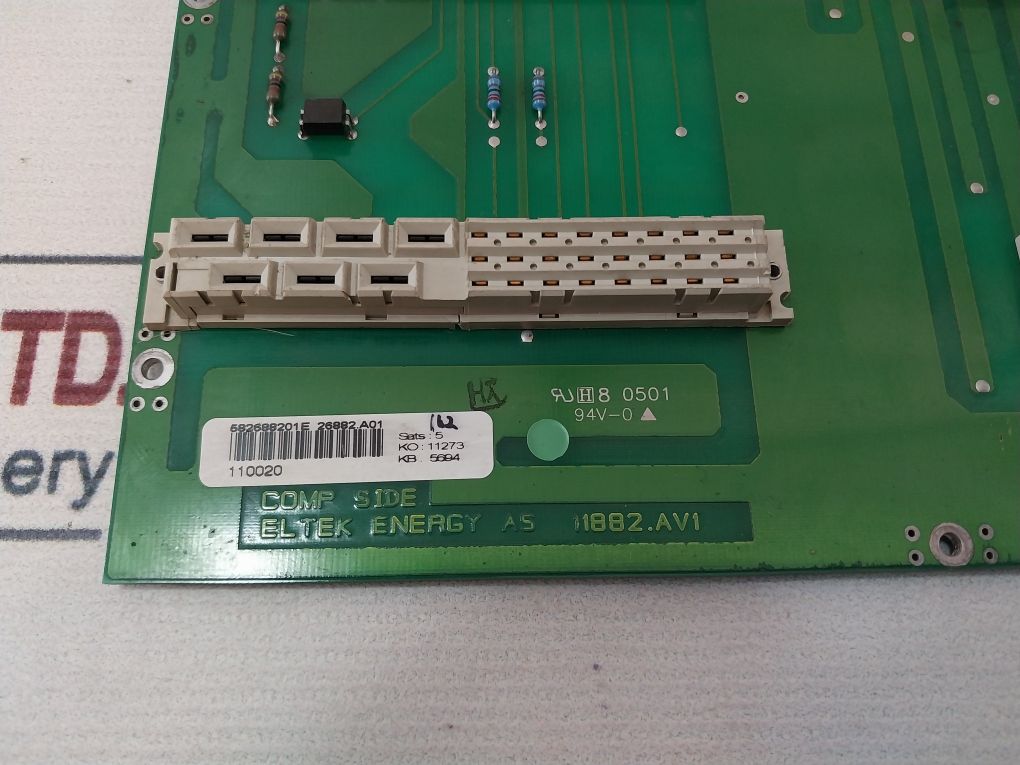 Eltek Energy 11882.Av1 Pcb Card 
