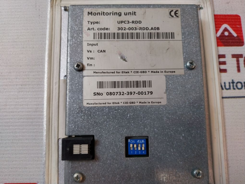 Eltek Upc3-rdd Monitoring Unit
