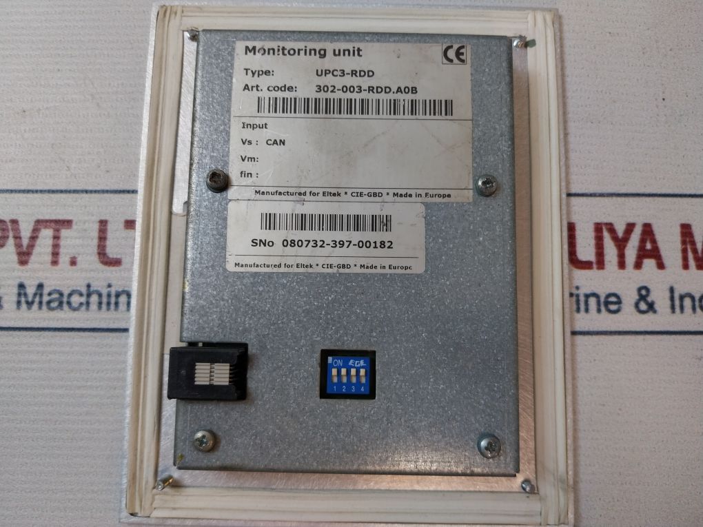 Eltek Upc3-rdd Remote Display Control Panel