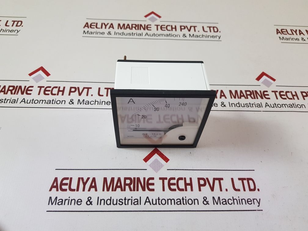 Eltime controls c.t 40/5a ammeter
