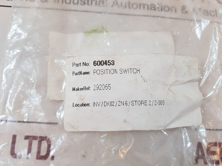 Set Of 5X Emas B2 Position Switch